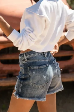 Bohme Dean Distressed Shorts - FINAL SALE