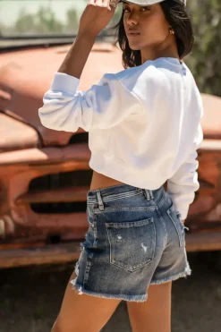 Bohme Dean Distressed Shorts - FINAL SALE
