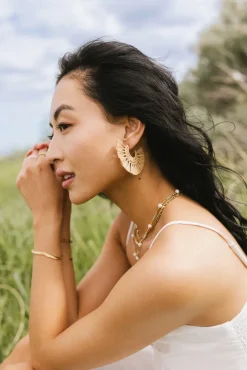 Bohme Deidre Tassel Fan Earrings in