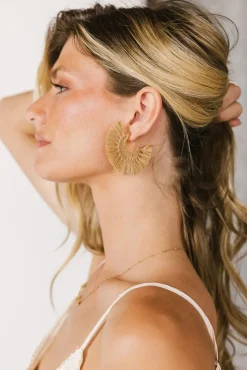 Bohme Deidre Tassel Fan Earrings in