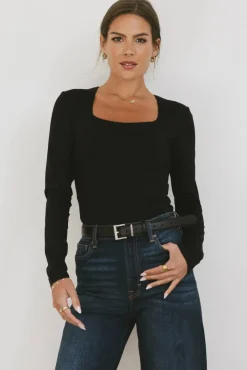 Bohme Demi Square Neck Bodysuit in