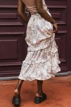 Bohme Dimitria Floral Midi Skirt in
