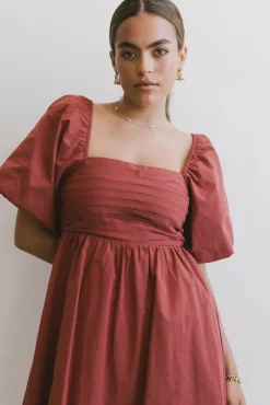 Bohme Dinah Pleated Mini Dress in