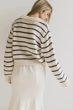 Bohme Dolly Striped Knit Cardigan in
