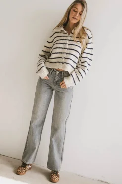 Bohme Dolly Striped Knit Cardigan in