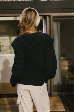 Bohme Dream Knit Sweater in Dark Teal