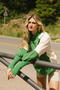 Bohme Drew Colorblock Sweatshirt in