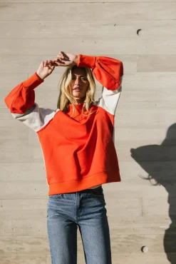 Bohme Drew Colorblock Sweatshirt in