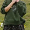 Bohme Dubai Embroidered Sweatshirt - FINAL SALE