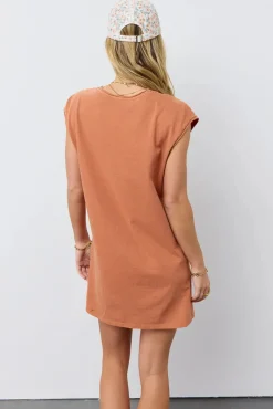 Bohme Elena T-Shirt Dress in - FINAL SALE