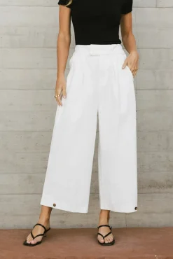 Bohme Elke Button Slacks in - FINAL SALE