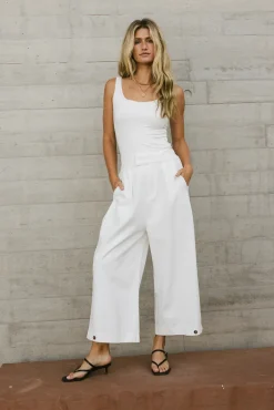 Bohme Elke Button Slacks in - FINAL SALE