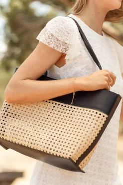Bohme Ellie Wicker Tote in
