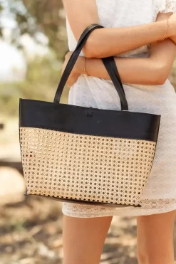 Bohme Ellie Wicker Tote in