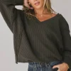 Bohme Ellis Waffle Knit Top in