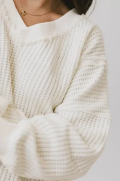 Bohme Ellis Waffle Knit Top in