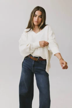 Bohme Ellis Waffle Knit Top in
