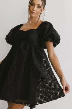 Bohme Elodie Floral Babydoll Dress in
