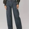 Bohme Emiliano Wide Leg Jeans in Dark Wash