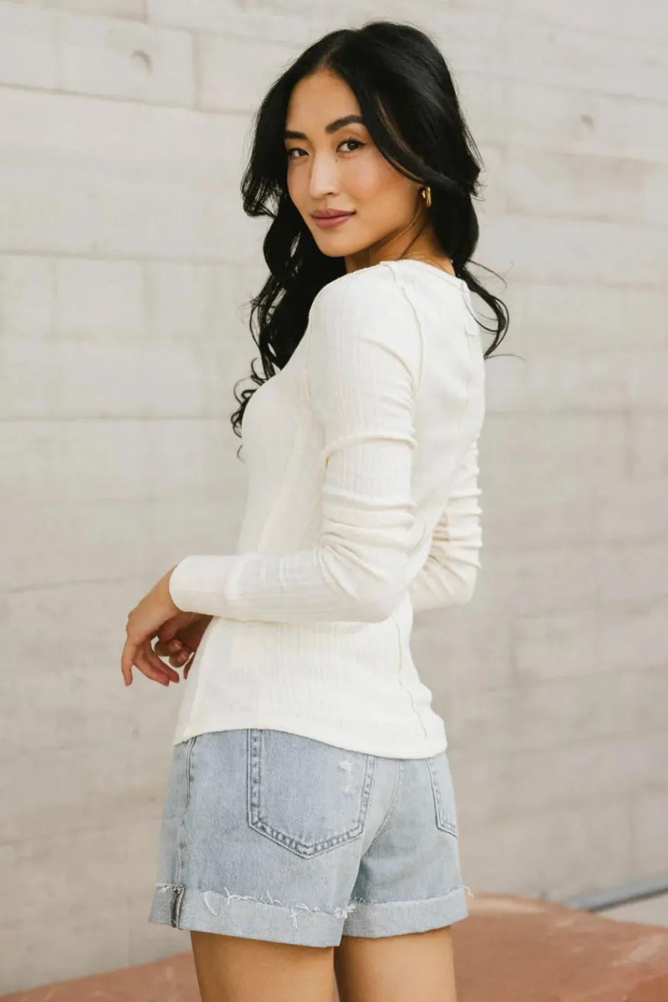 Bohme Emmilianne Ribbed Top in