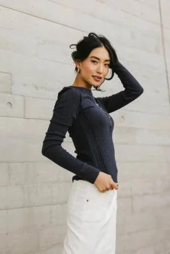 Bohme Emmilianne Ribbed Top in