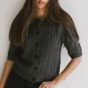 Bohme Erika Cable Knit Cardigan in