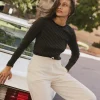 Bohme Erin Striped Top in