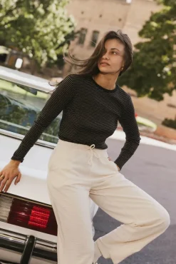 Bohme Erin Striped Top in