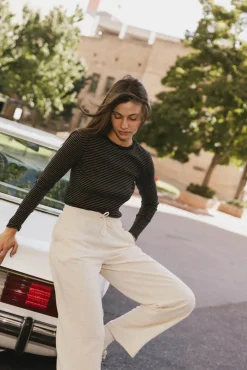 Bohme Erin Striped Top in