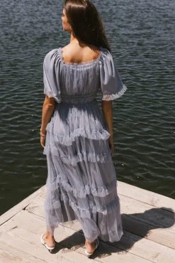 Bohme Eugena Ruffled Maxi Dress in
