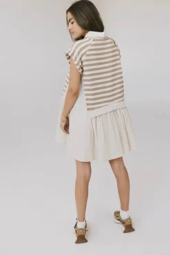 Bohme Evan Collared Mini Dress in
