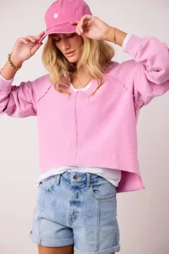 Bohme Exposed Seam Sweatshirt in