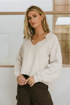 Bohme Exposed Seam Sweatshirt in
