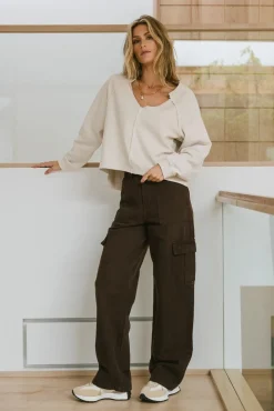 Bohme Exposed Seam Sweatshirt in