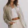 Bohme Ezti Striped Button Up