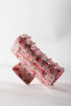 Bohme Floral Rectangle Claw Clip in