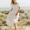 Bohme Fool For You Midi Dress in