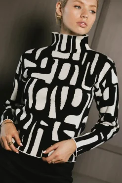 Bohme Fér Böhme Abstract Sweater