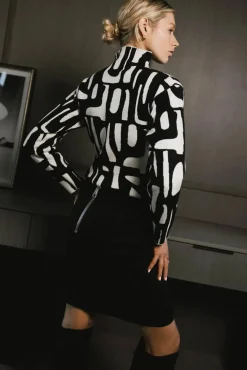 Bohme Fér Böhme Abstract Sweater