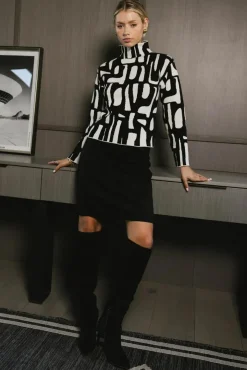 Bohme Fér Böhme Abstract Sweater