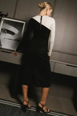 Bohme Fér Böhme Two-Tone Suede Dress