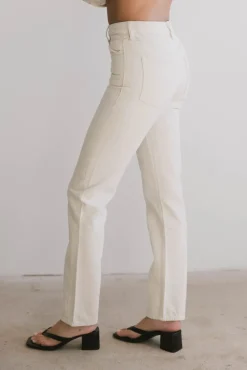 Bohme Frank and Oak: Cyndi Straight Leg Jeans