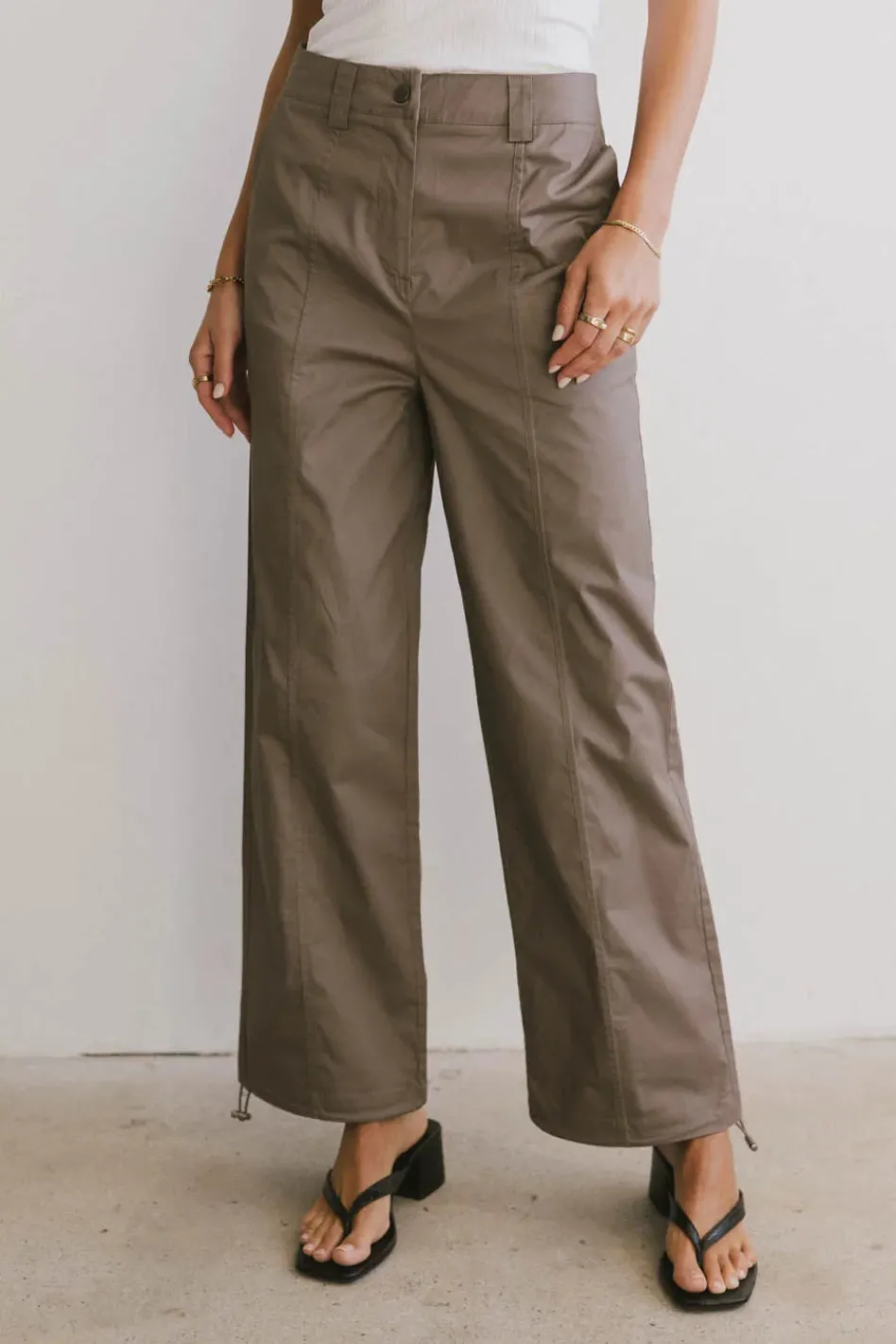 Bohme Frank and Oak Emma Wide Leg Pant in