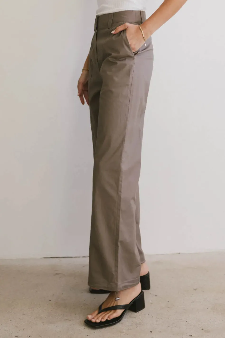 Bohme Frank and Oak Emma Wide Leg Pant in