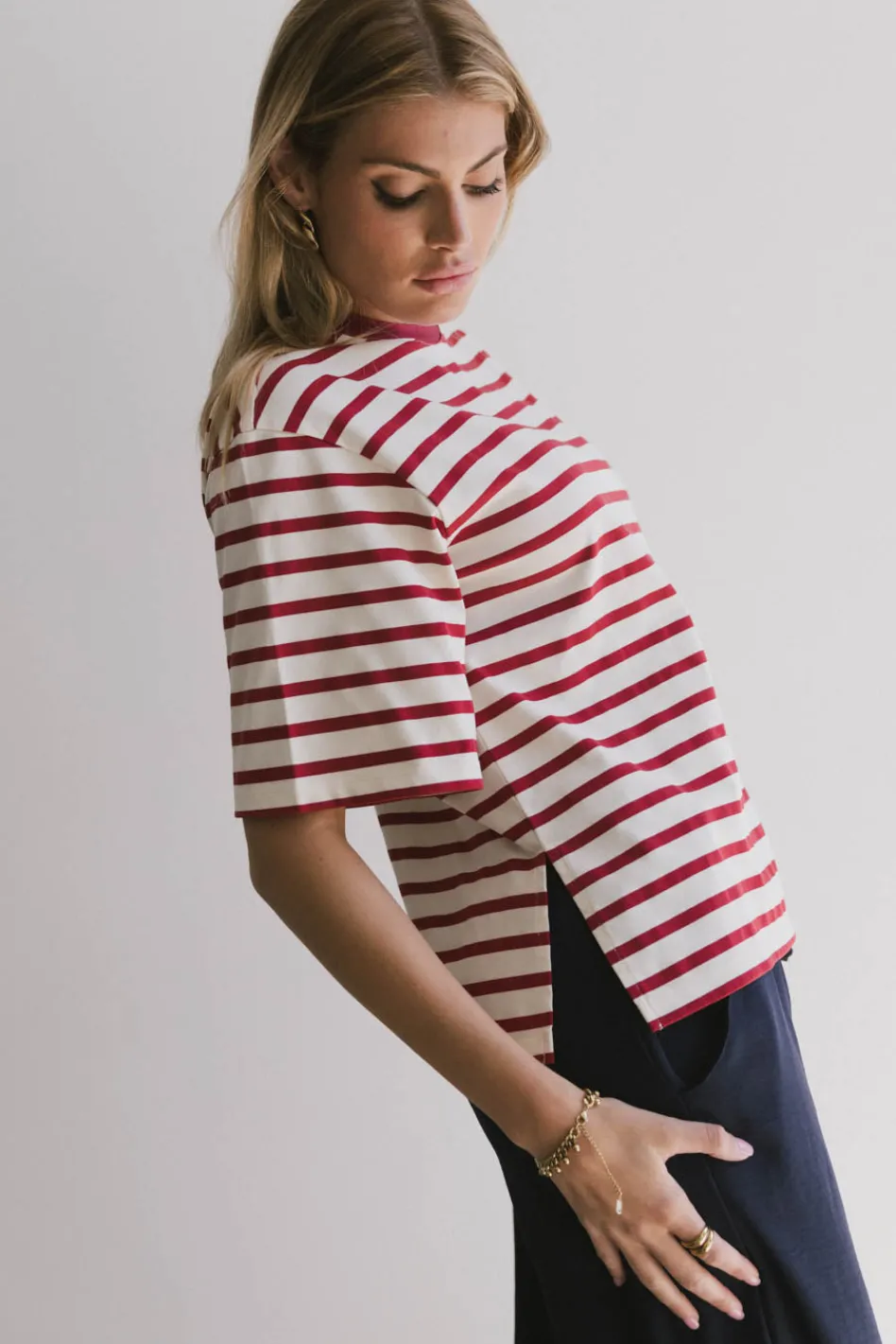 Bohme Fdie Striped Tee in