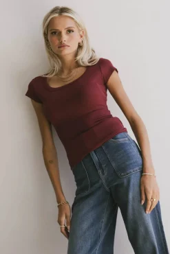 Bohme Freya Ribbed Top in