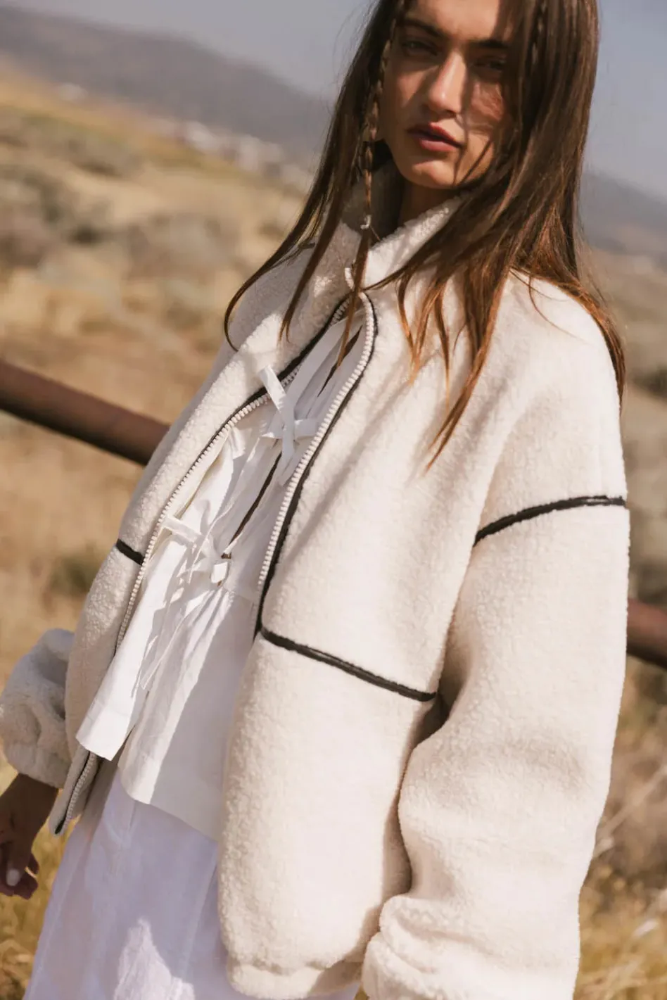 Bohme Gabby Fleece Zip Up in