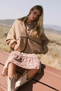 Bohme Gabby Fleece Zip Up in