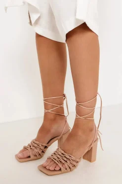 Bohme Gabby Lace Up Heels - FINAL SALE