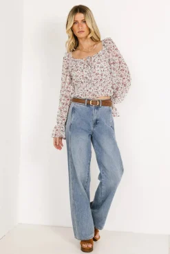 Bohme Gemma Ditsy Floral Blouse - FINAL SALE